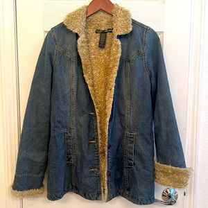 A&F 90s jean jacket.